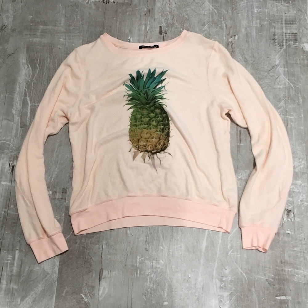 🍍NWOT WILDFOX Pineapple sweater